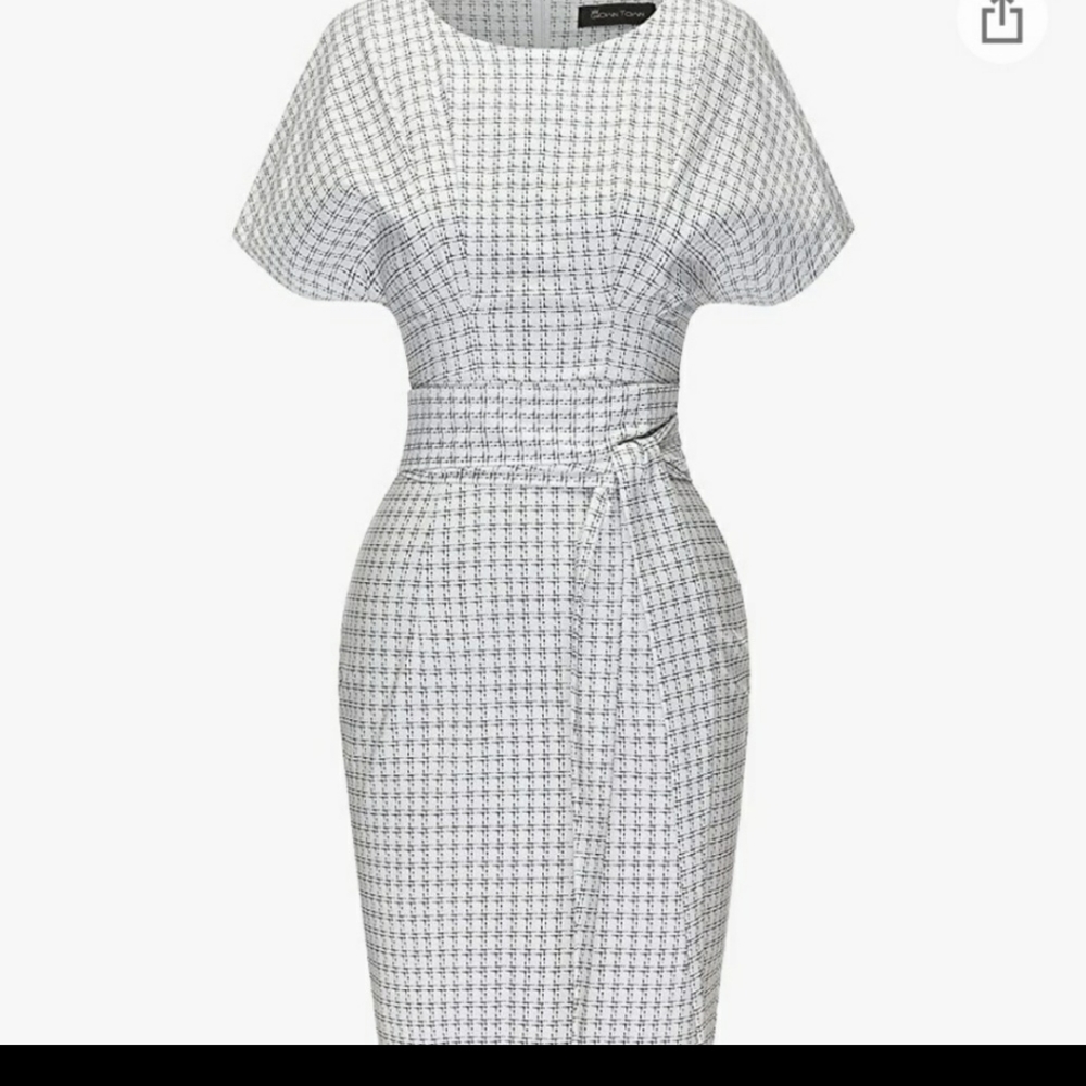 Asymmetrical Gray Dress